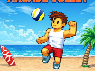 Arcade Volley background