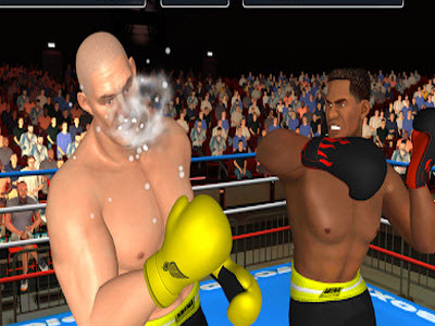 Boxing 3D background