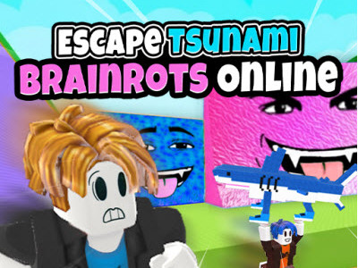 Escape Tsunami Brainrots Online background
