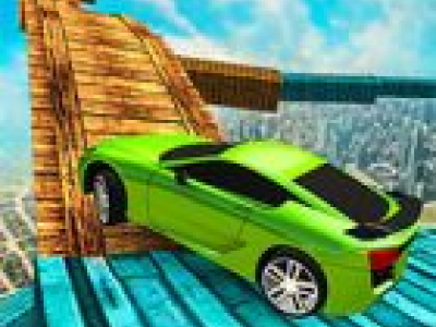 Extreme Impossible Car Drive Racing background