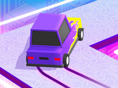 Retro Drift background