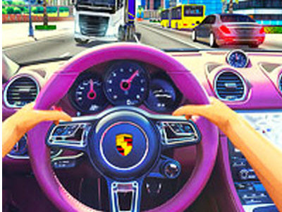 Traffic Jam 3D background