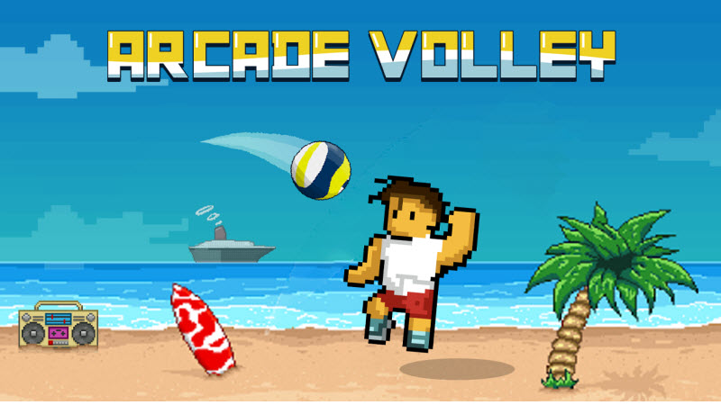 arcade volley screenshot