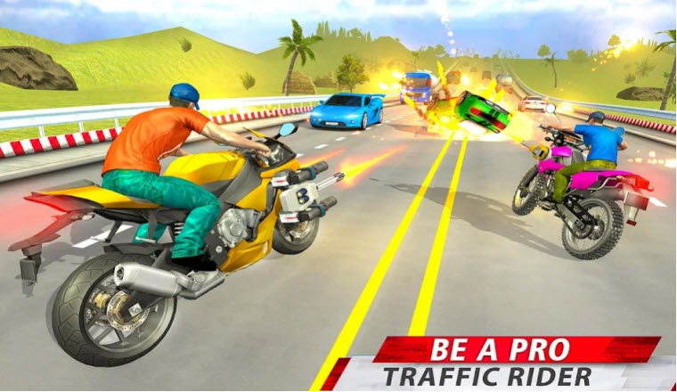 bike racing 3D screenshot