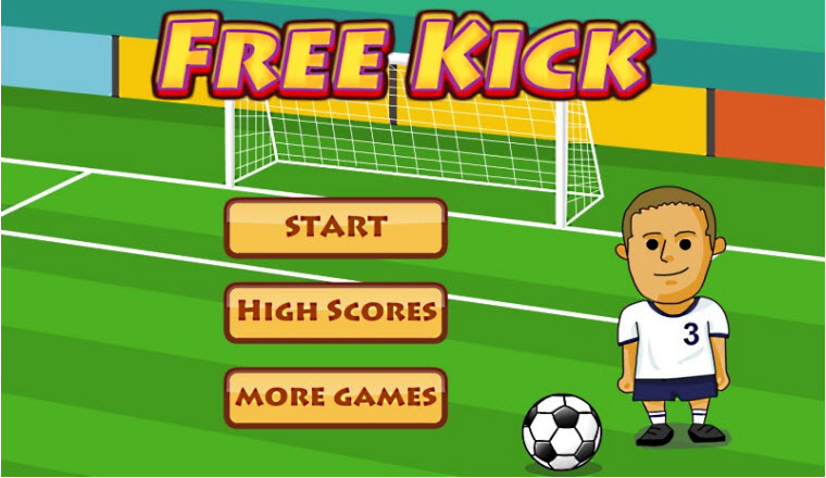 free kick shooter screenshot