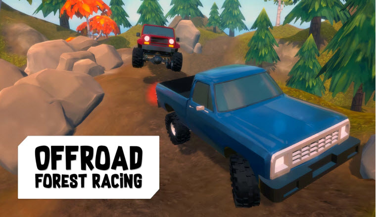 offroad forest racing screenshot